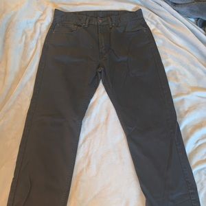 Men’s Levi Strauss 505 black jeans